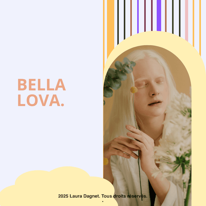 design d'un post instagram